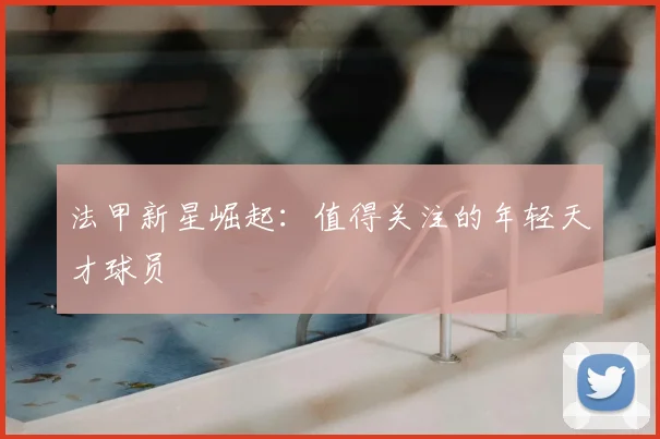 法甲新星崛起：值得关注的年轻天才球员