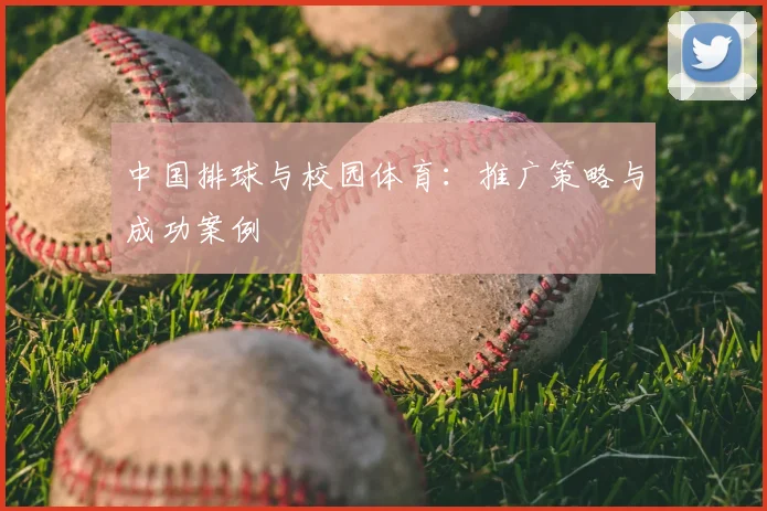 中国排球与校园体育:推广策略与成功案例